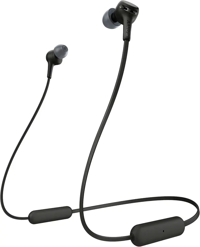 Sony WI-XB400 Wireless Neck-Band Earphones, Bluetooth 5.0, 15-Hour Battery, USB-C