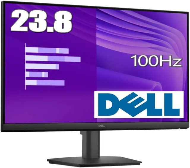 Dell E2425HM: 23.8-inch Full HD IPS, 100Hz, Black