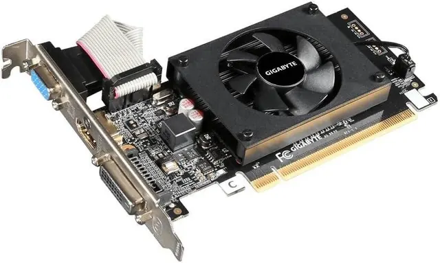 Gigabyte GeForce GT 710 GV-N710D3-2GL Rev 2.0: 2GB DDR3, Low Profile, PCI Express 2.0 x8