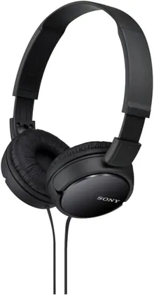 Sony MDR-ZX110 Wired On-Ear Headphones in Black