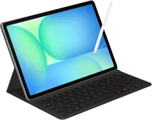 Samsung Galaxy Tab S10 FE 128GB Wi‑Fi Tablet with 10.9-Inch Display, S Pen and Book Cover Keyboard Slim