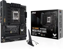 ASUS TUF GAMING B650-PLUS WIFI: AM5, ATX, WiFi 6/6E, PCIe 5.0 M.2