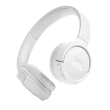 JBL Tune 520BT Wireless On-Ear Headphones - White, Bluetooth 5.3