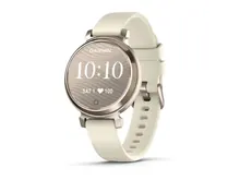 Garmin Lily 2 Cream Gold with Coconut Silicone Band - Up to 5 Days Battery