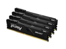 Kingston FURY Beast: 128GB (4x32GB), DDR5-5200, CL40, 288-Pin DIMM