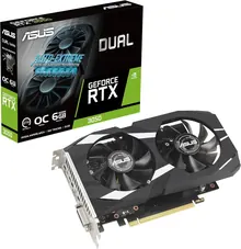 ASUS Dual GeForce RTX 3050 OC: 6GB GDDR6, 2-Slot, Desktop Graphics Card