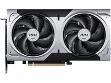 MSI GeForce RTX 5060 Ti VENTUS 2X PLUS: 8GB GDDR7, PCIe 5.0 x16, Silver