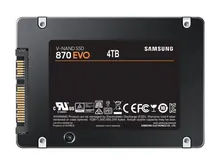 Samsung 870 EVO: 4TB, 2.5-inch, SATA III Internal SSD