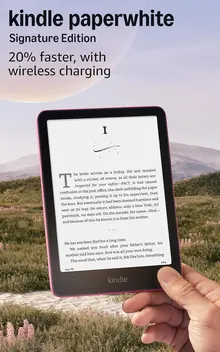Amazon Kindle Paperwhite Signature Edition 32GB – Fast, Waterproof, Wireless Charging