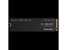 Western Digital WD_BLACK SN850X: 2TB, NVMe SSD, Black