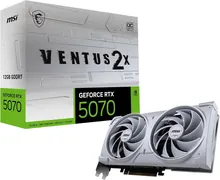 MSI GeForce RTX 5070 VENTUS 2X OC WHITE: 12GB GDDR7, PCIe 5.0, White