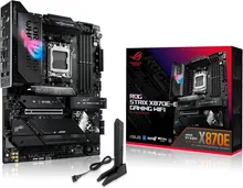 ASUS ROG Strix X870E-E Gaming WiFi: ATX, AMD AM5, WiFi 7, 5x M.2, USB4