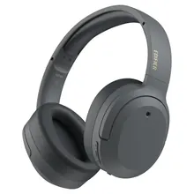 Edifier W820NB Plus Wireless Noise Cancelling Headphones - Gray, 49-Hour Battery