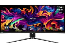 MSI MAG 341CQP: 34-inch, 3440 x 1440, 175 Hz, Black