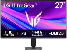 LG 27G411A-B: 27-inch FHD IPS, 144Hz OC, HDR10, Black