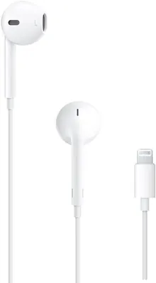 Apple EarPods with Lightning Connector, Wired Earbuds with Remote and Microphone