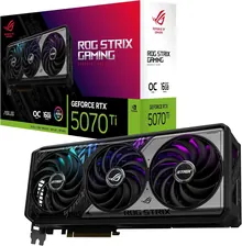 ASUS ROG Strix GeForce RTX 5070 Ti OC Edition: 16GB GDDR7, PCIe 5.0 x16, 3x DisplayPort 2.1b + 2x HDMI 2.1b