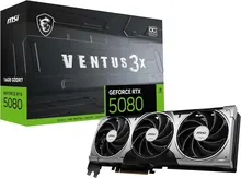 MSI GeForce RTX 5080 VENTUS 3X OC: 16GB GDDR7, PCIe 5.0, Triple-Fan Cooling