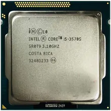 Intel Core i5-3570S: 3.1 GHz, Quad-Core, 6 MB Cache, LGA 1155