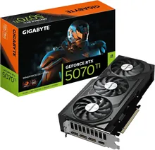 Gigabyte GeForce RTX 5070 Ti WINDFORCE OC V2: 16GB GDDR7, 256-bit, PCIe 5.0