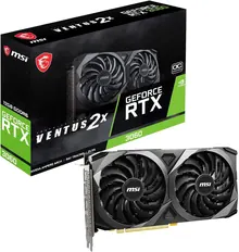 MSI GeForce RTX 3060 VENTUS 2X 12G OC: 12GB GDDR6, 192-bit, PCIe 4.0