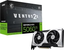 MSI GeForce RTX 5060 Ti VENTUS 2X OC PLUS: 8GB GDDR7, HDMI 2.1b, 3x DisplayPort 2.1b
