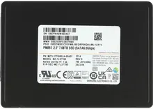Samsung PM9A3 MZQL27T6HBLA-00A07: 7.68TB, U.2, PCIe Gen4 x4, 2.5-inch SSD