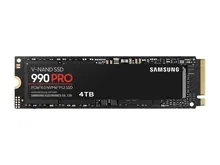Samsung 990 PRO: 4TB, PCIe Gen4, M.2 2280 Internal SSD