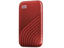 Western Digital My Passport SSD: 1TB, Red, USB-C