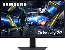 Samsung Odyssey G70D: 32-inch 4K UHD, 144Hz, Black