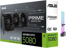 ASUS PRIME-RTX5080-O16G: GeForce RTX 5080, 16GB GDDR7, PRIME OC