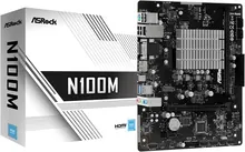 ASRock N100M: Intel N100, DDR4, Micro-ATX Motherboard