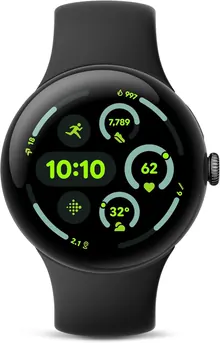 Google Pixel Watch 3 (45mm) 2024 Model - AMOLED Display, Fitbit Running Features, Wi-Fi