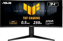 ASUS TUF Gaming VG34WQML5A: 34-inch WQHD, 250Hz, 1500R Curved, Black