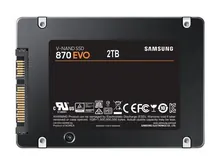 Samsung 870 EVO: 2TB, 2.5-inch SATA III Internal SSD