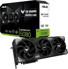 ASUS TUF Gaming GeForce RTX 5080 OC: 16GB GDDR7, ATX, Gray