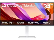 LG 34U530A: 34-inch 2560 x 1080 100Hz IPS UltraWide Monitor, White