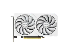 ASUS Dual Radeon RX 9060 XT DUAL WHITE: 16GB GDDR6, PCIe 5.0 x16, White