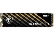 MSI SPATIUM M470 PRO: 1TB, PCIe 4.0 x4, NVMe, M.2 2280 SSD