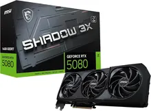 MSI GeForce RTX 5080 SHADOW 3X: 16GB GDDR7, 256-bit, PCIe 5.0