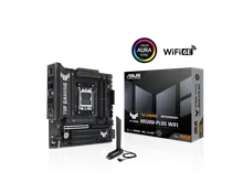 ASUS TUF GAMING B850M-PLUS WIFI: Micro ATX, AM5, DDR5, Wi-Fi 6E