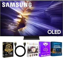 Samsung S90F 65-Inch OLED 4K TV with AI Upscaling Pro