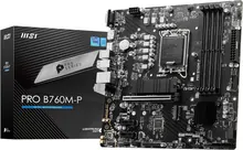 MSI PRO B760M-P: Micro-ATX, LGA 1700, DDR5, PCIe 4.0, Dual M.2 Gen4