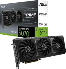 ASUS PRIME-RTX5070-12G: NVIDIA GeForce RTX 5070, 12GB, SFF-Ready 2.5-Slot Graphics Card