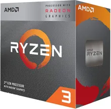 AMD Ryzen 3 3200G: 4-Core 3.6GHz, Radeon Vega 8, Socket AM4