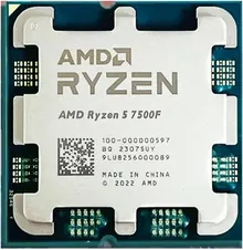AMD Ryzen 5 7500F: 6-Core 12-Thread, 3.7GHz, AM5