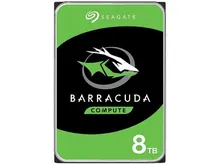 Seagate BarraCuda: 8TB, 3.5-inch, SATA 6Gb/s Internal Hard Drive
