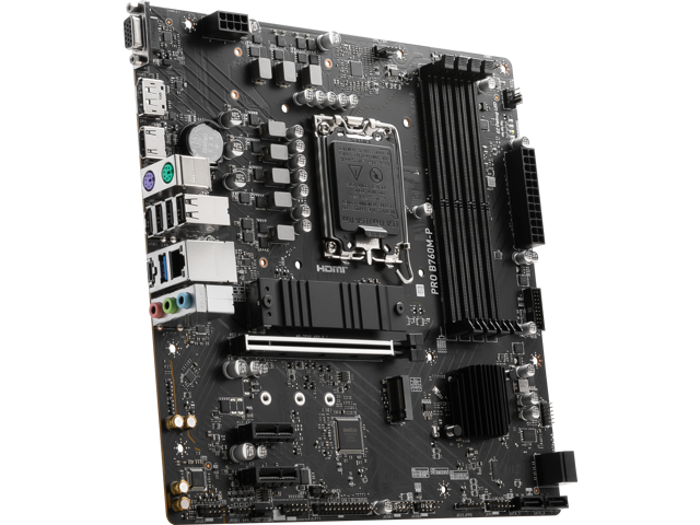 MSI PRO B760M-P: LGA 1700, DDR5, Micro ATX Motherboard
