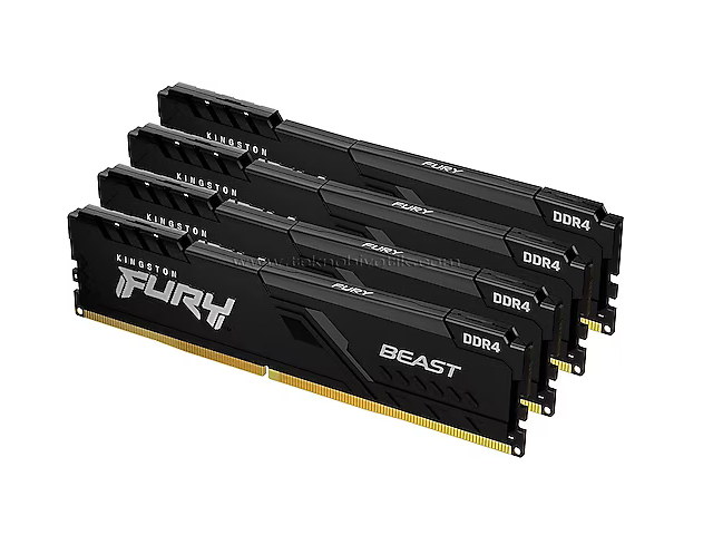 Kingston FURY Beast: 128GB (4x32GB), DDR5-5200, CL40, 288-Pin DIMM