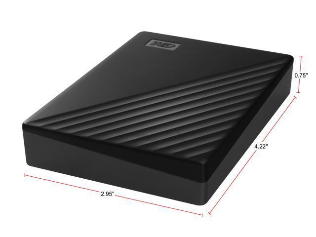 Western Digital My Passport: 5TB, 2.5-inch, Black, WDBPKJ0050BBK-WESN